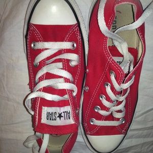 Red converse